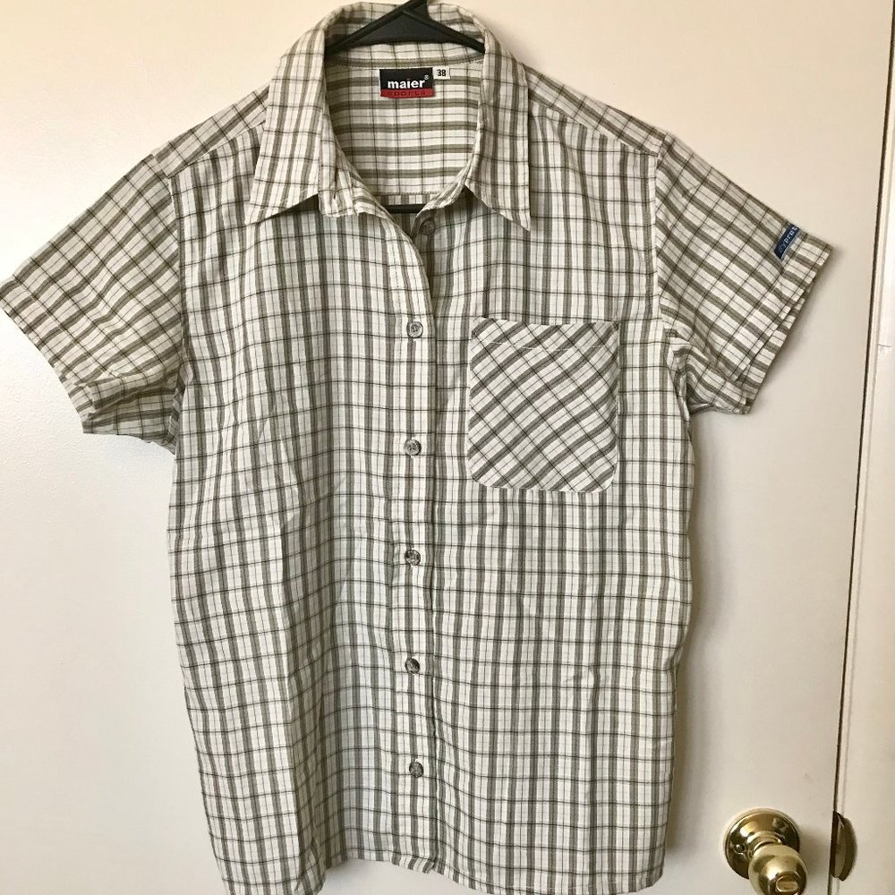 Maier Sports Germany Hiking Blouse – Dry Protec – Size M (EU 38). like new